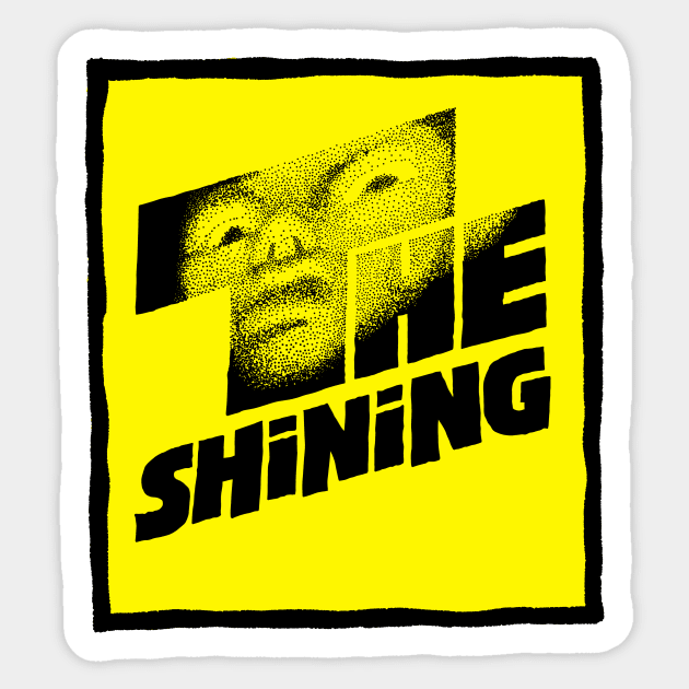 The shining by Stanley Kubrick Sticker by HeichousArt